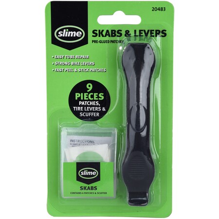 Slime Slime Rubber Skabs and Levers 9 pk 20483